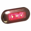 T-H Marine LED-51824-DP LED Oblong Courtesy Lights - Red 3003.6809